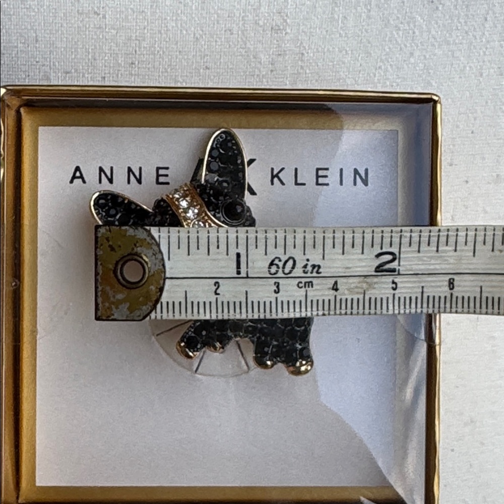 Anne Klein dog brooch - NWOT - Picture 6 of 6